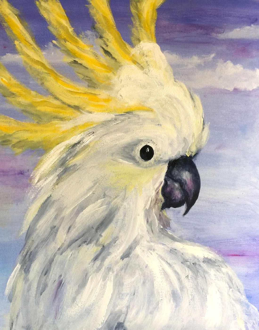Paint Pinot Birds painting