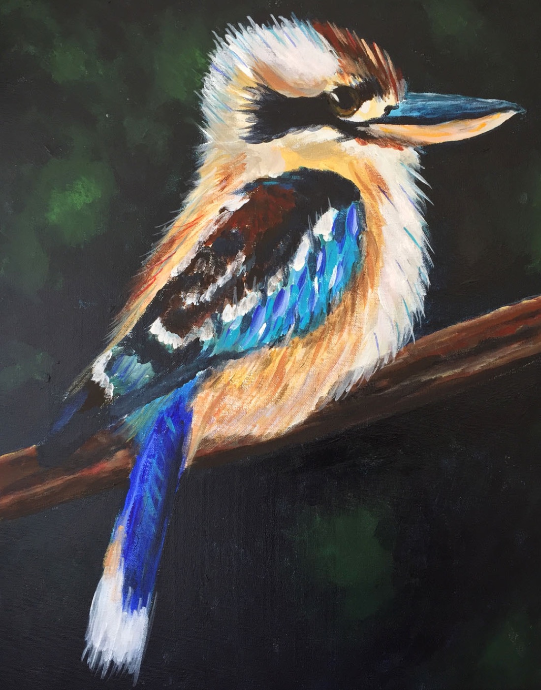 Paint Pinot Birds painting