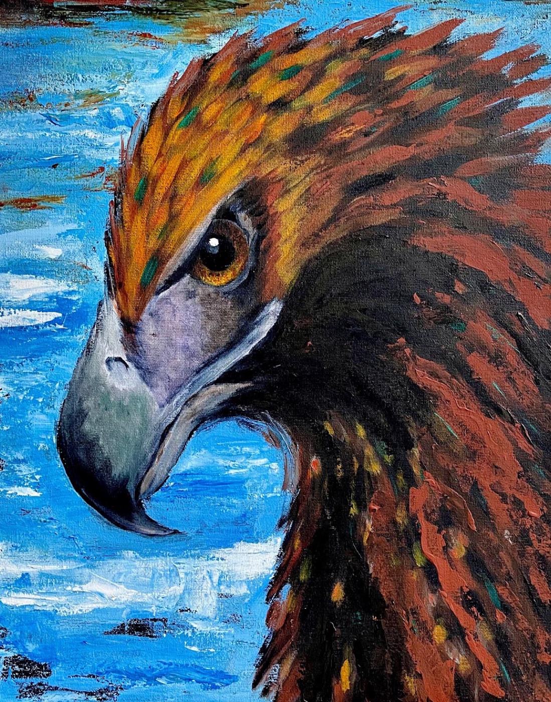 Paint Pinot Birds painting