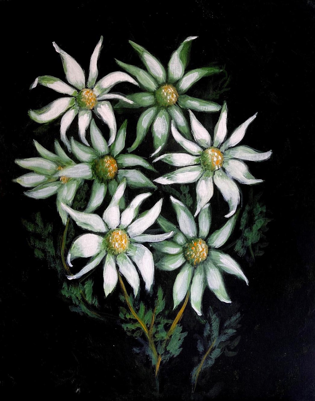 Paint Pinot Floral painting