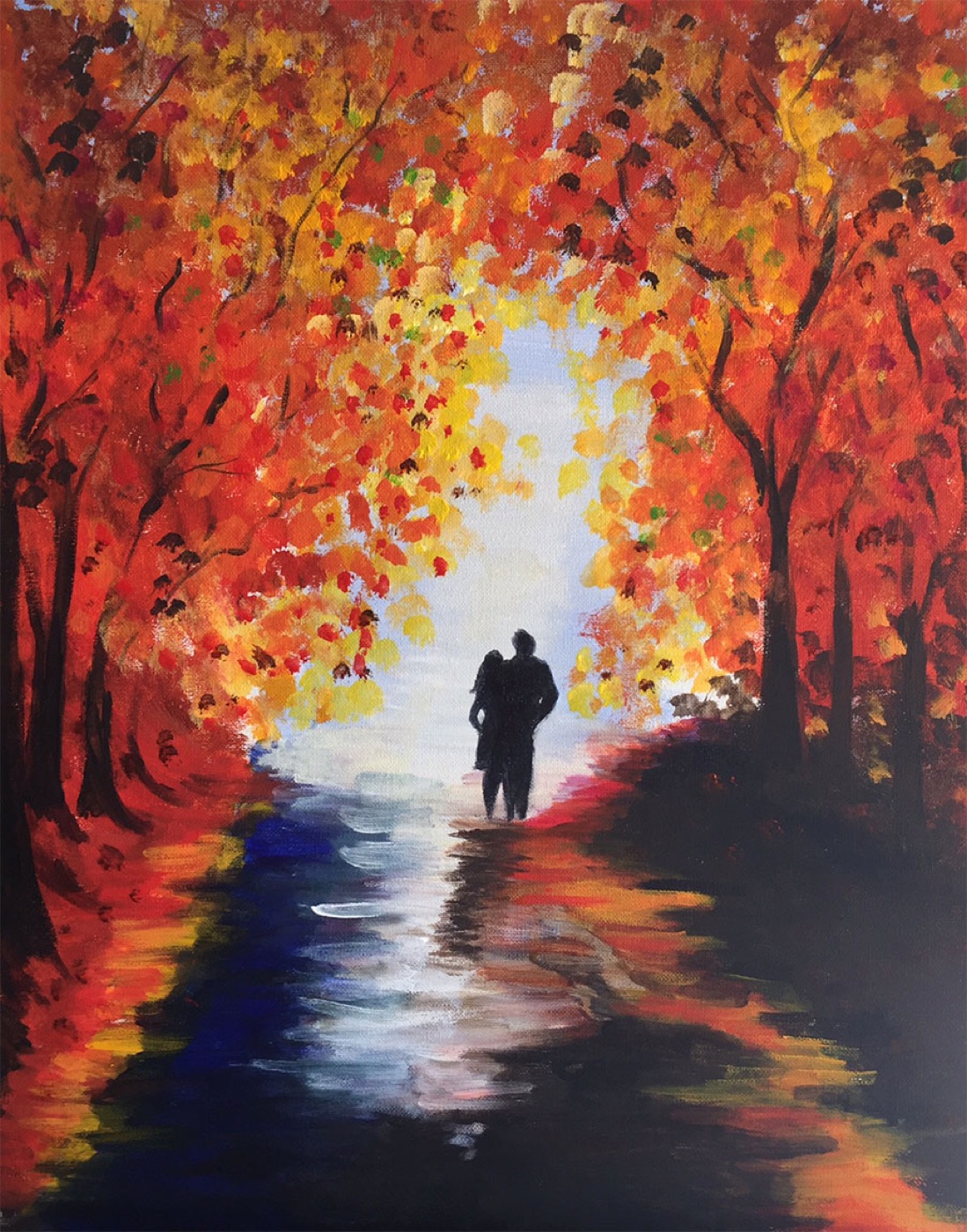 Paint Pinot Landscapes painting