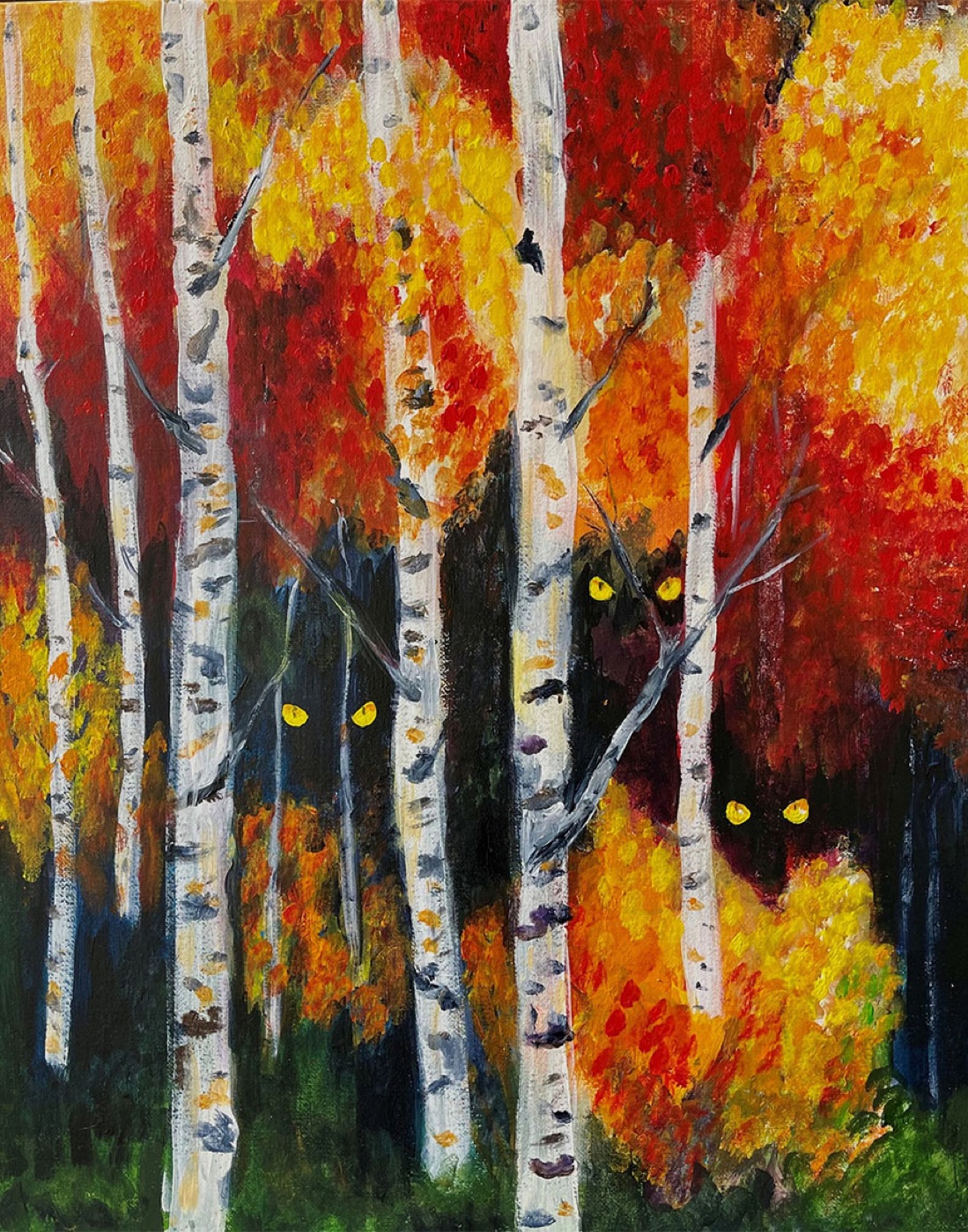 Paint Pinot Landscapes painting