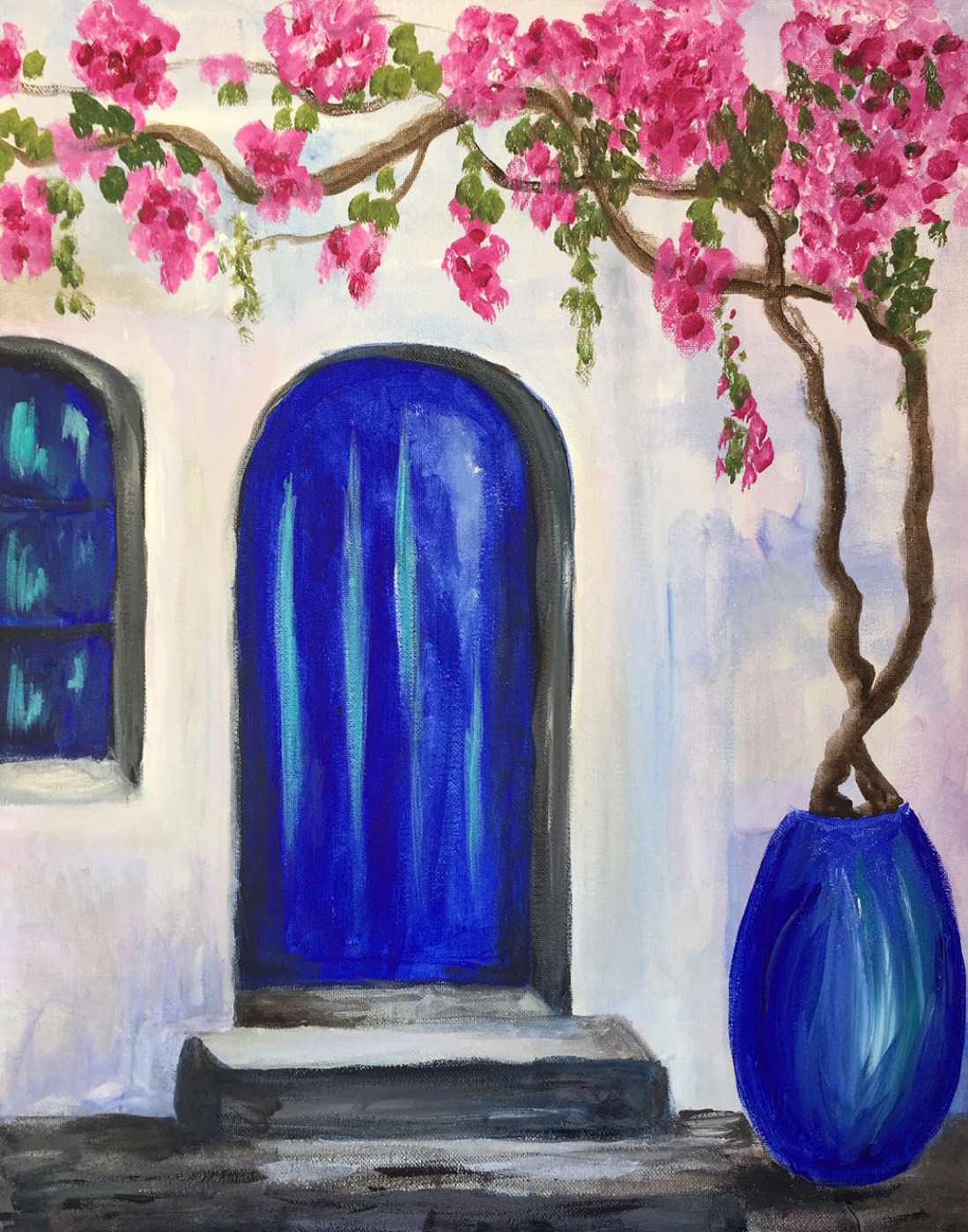 Paint Pinot Landscapes painting