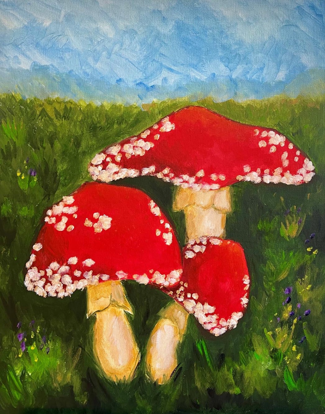 Paint Pinot Landscapes painting