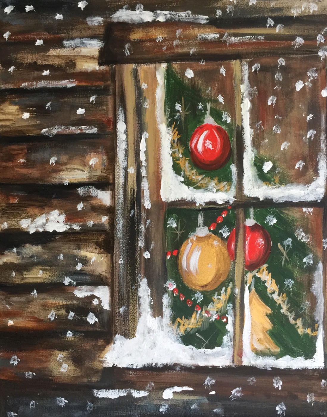 Paint Pinot Xmas Paintings painting