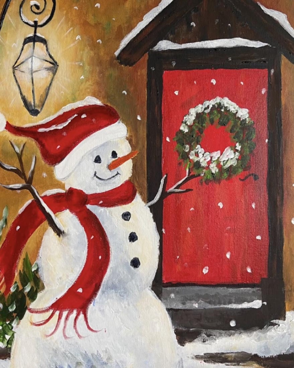 Paint Pinot Xmas Paintings painting